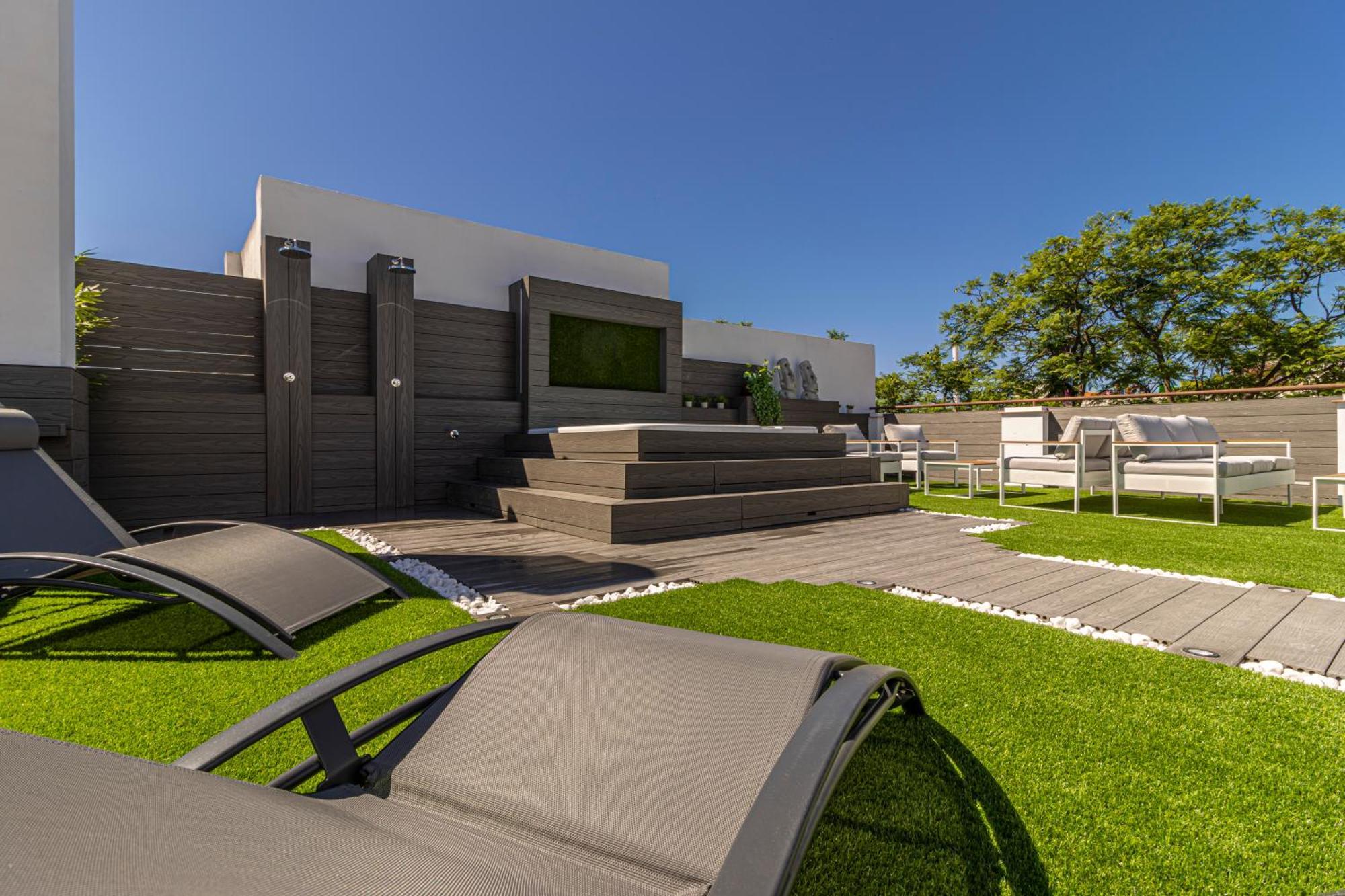 Allo Apartments Plateros Centro Jacuzzi Comunitario Jerez de la Frontera Bagian luar foto