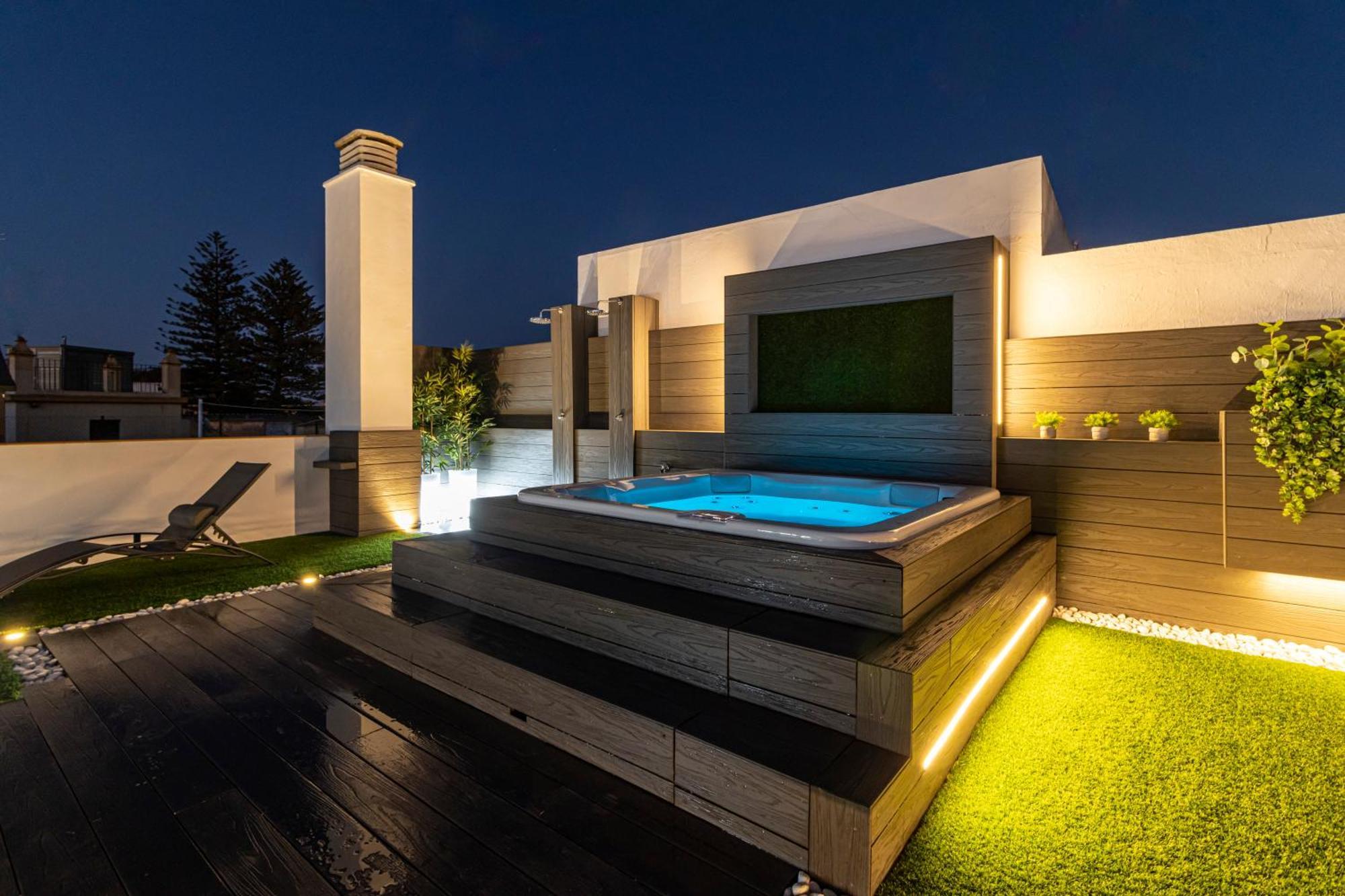 Allo Apartments Plateros Centro Jacuzzi Comunitario Jerez de la Frontera Bagian luar foto