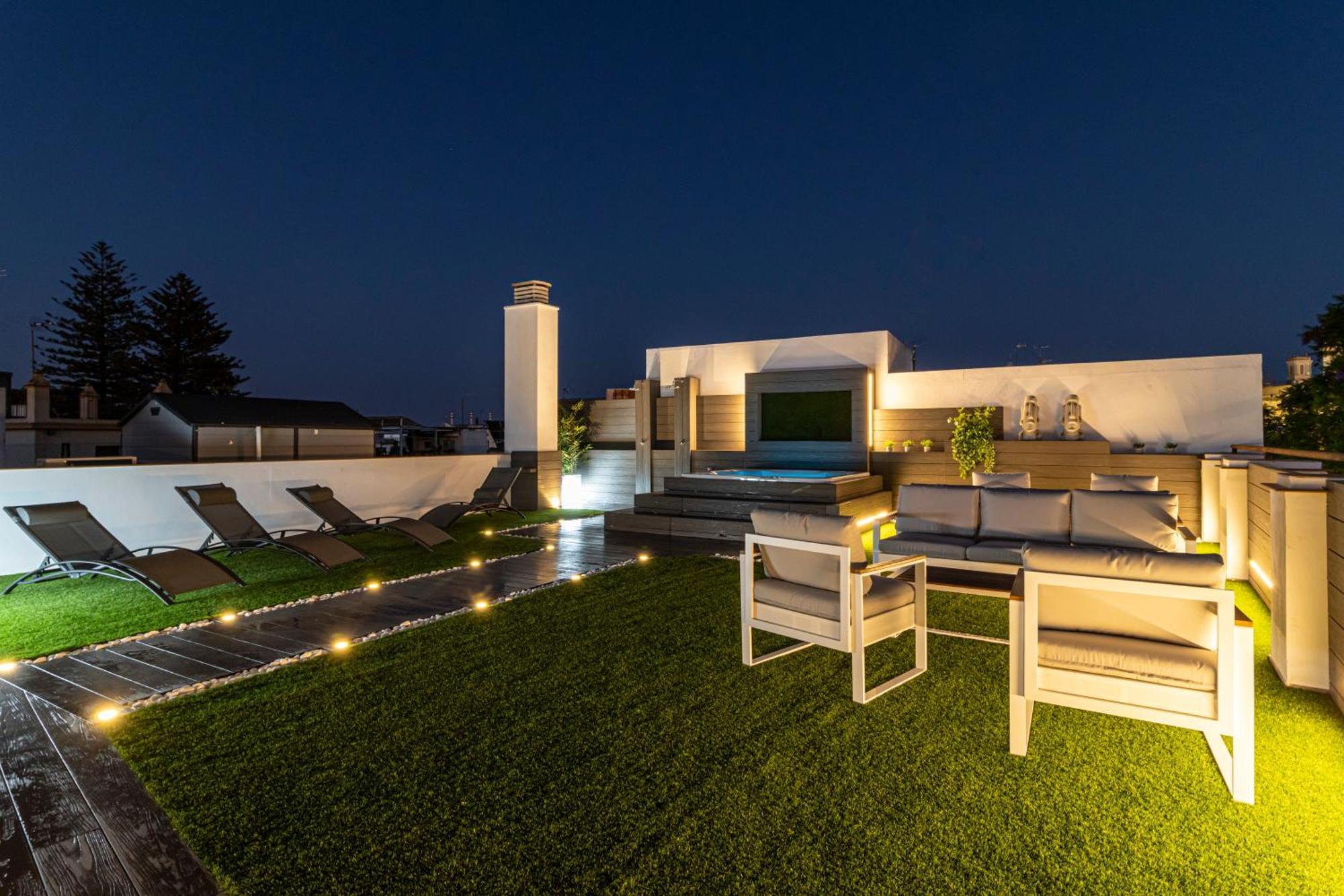 Allo Apartments Plateros Centro Jacuzzi Comunitario Jerez de la Frontera Bagian luar foto
