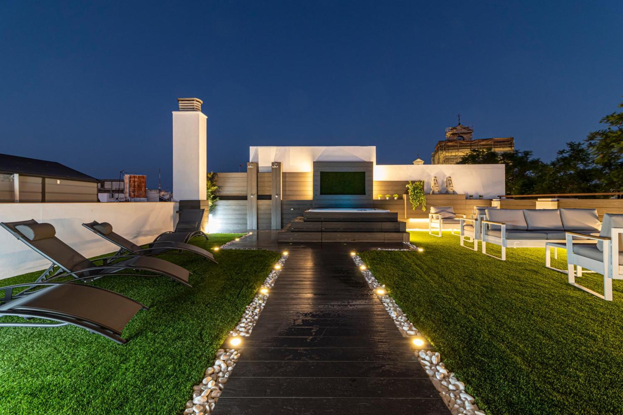 Allo Apartments Plateros Centro Jacuzzi Comunitario Jerez de la Frontera Bagian luar foto