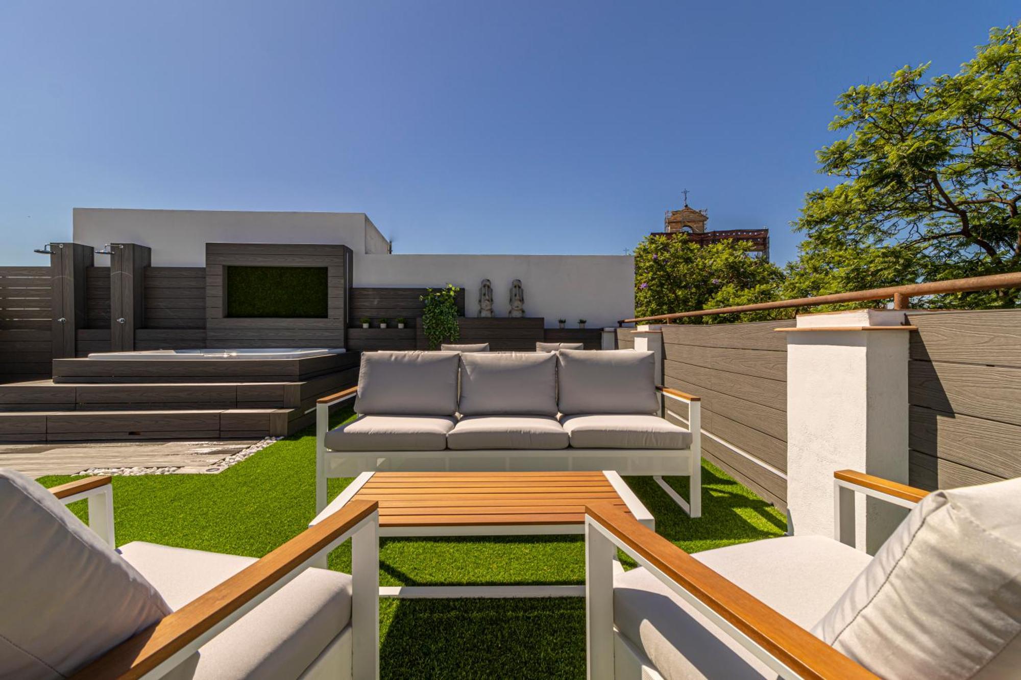 Allo Apartments Plateros Centro Jacuzzi Comunitario Jerez de la Frontera Bagian luar foto