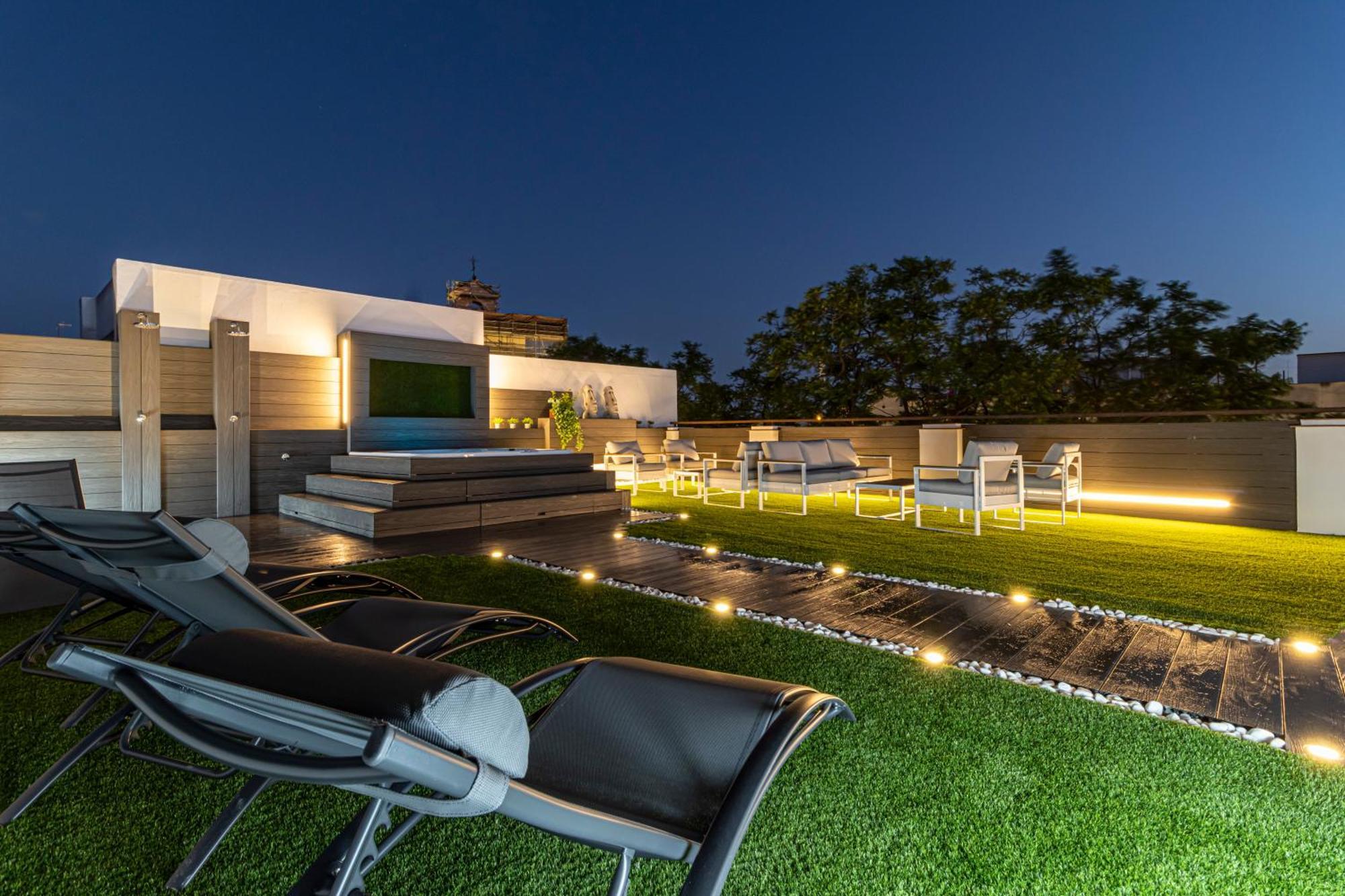 Allo Apartments Plateros Centro Jacuzzi Comunitario Jerez de la Frontera Bagian luar foto